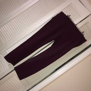 Maroon pants